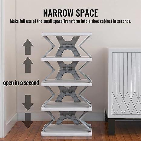Foldable Shoes Tier Shoe Rack 5 Layer