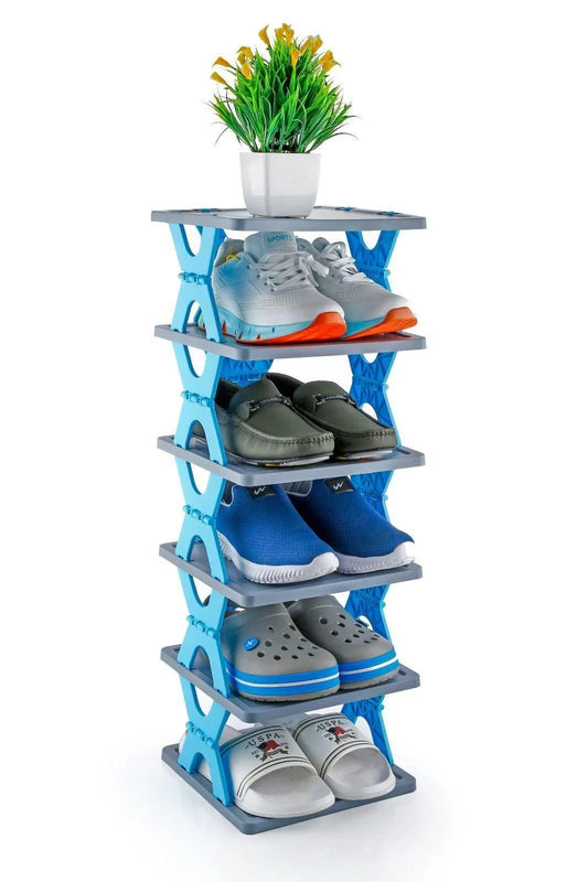 Foldable Shoes Tier Shoe Rack 5 Layer